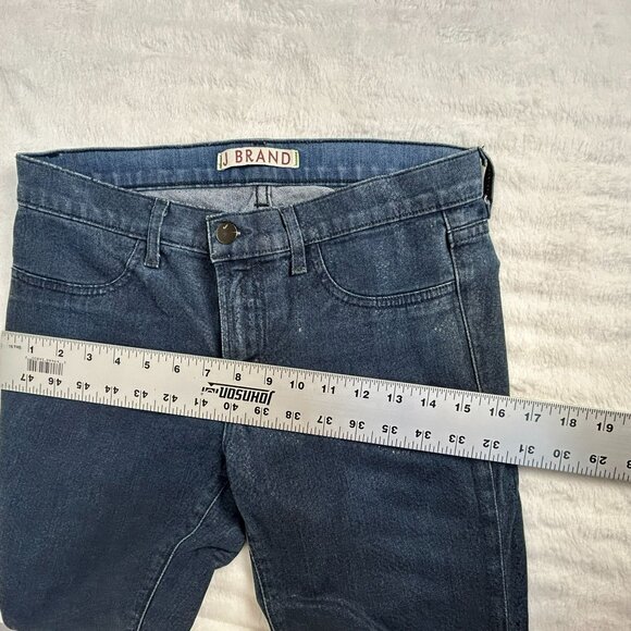 J Brand Women's Denim Medium Wash Mid Rise Waist Casual Skinny Jeans Blue 27 - Picture 9 of 11